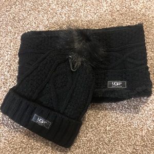 Ugg hat and infinity scarf